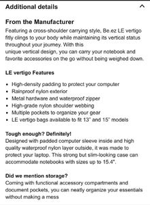 Sleek Gray Laptop Messenger Bag