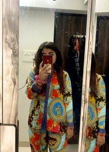 Versace Design Cordset Crep Silky Material