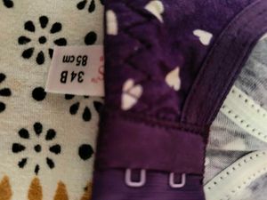 Purple Bra &amp; Panty Set
