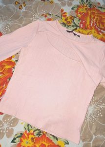 Pink Cute  Crop Top By Ginger Lifestyle