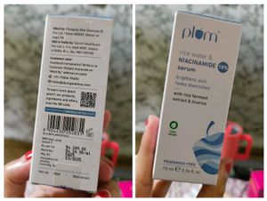 Plum Combo Of Face Wash And Serum