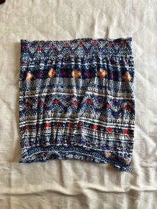 Boho Print Tube Top