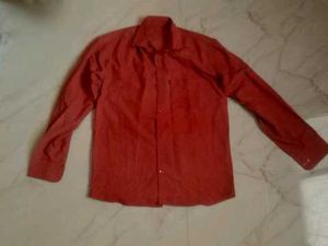 Red Casual Shirt