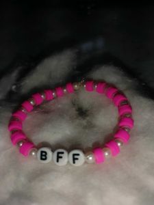 BFF and forever Beaded Bracelet