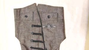 Pure Cotton Jacket For Boys ,Grey Colour. Primium