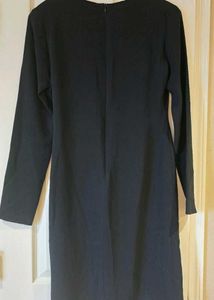 Elegant Black Midi Dress