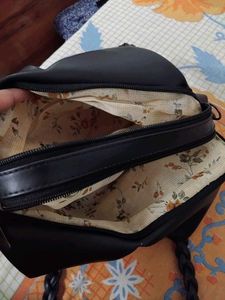 2 Black Handbag Set