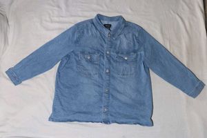 Plus Size Denim Shirt/Shacket