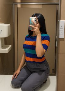 Multicolor Cute Pinterestery Crop Top