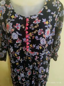 4xl   a- line flared kurta