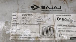 Bajaj Sandwich Maker And Griller Dual Plates For M