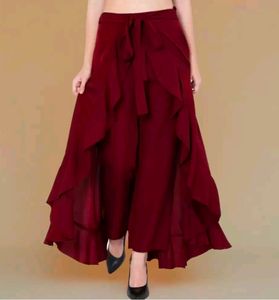 New Combination Of Plazo And Skirt For Women