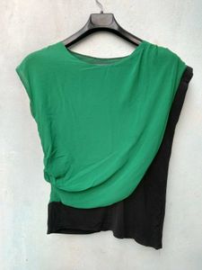 New With Tag Korean Trendy Green Pullover