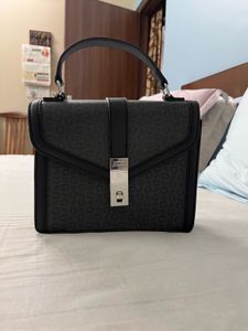 AUTHENTIC Guess Monogram Handheld Bag