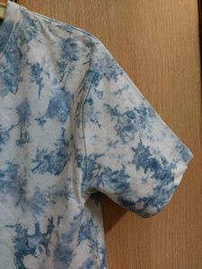 Brand New Blue Tie Dye Top