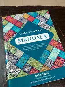 🟥Walk-Through Mandala Coloring Book
