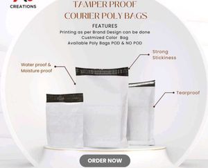 6*8inch (100pieces) HDPE Courier Cover WitH POD