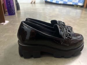 Stylish Black Chunky Loafers