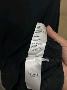 CELINE Paris Black Sweatshirt