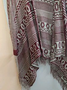 Stylish Patterned Open Cardigan