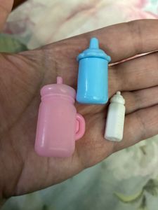 Miniature Baby Milk Bottles 🍼