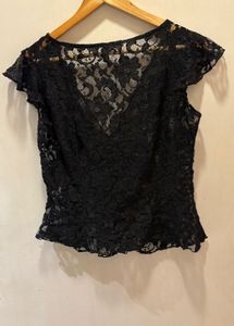 Beautiful Black Lace Top
