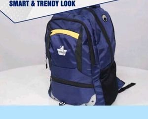 Stylish Backpack with Reflective Strip &amp; Protector