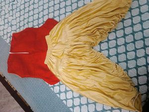 Red &amp; Gold Ethnic Set