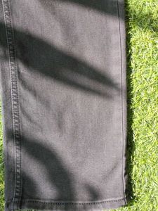 Charcoal Black Denim Jeans