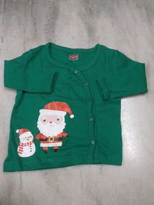 set of 2 full sleeves vest for 6-12 months baby