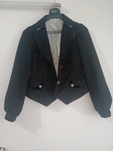 Cute Korean Black Jacket