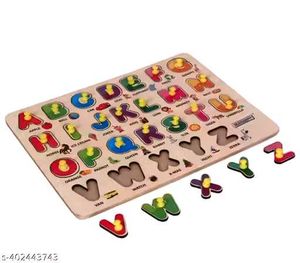 New Alphabet Wooden Puzzle Board