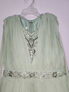 Mint Green Embellished Dress