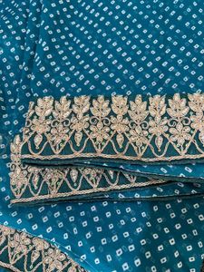 Bandhani Print Saree