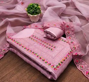 Unstitched Suit Set