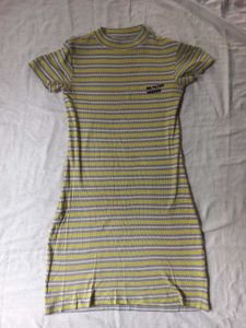 Striped Bodycon Dress