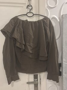 Green Old Money Formal/casual Shirt