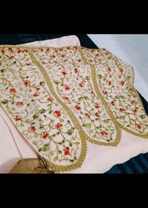 Embroidered pakistani garara suit