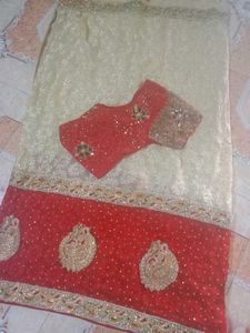 Very Beautiful Wedding Saree