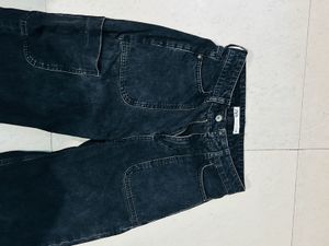 Zara Denim Cargo For Women