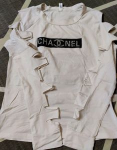 Styled Back White Top 🤍🤍