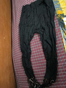 Black Embellished Leggings