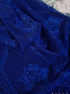 Blue Beaded Top