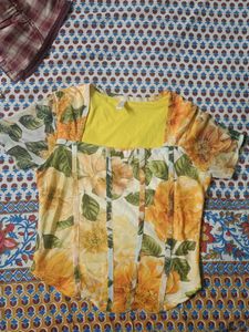 Floral Corset Top