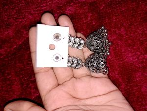 Statement Jhumka Earrings