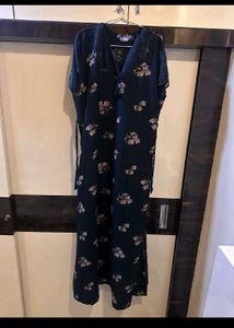 Floral Print Designer Maxi Dress (nighty)