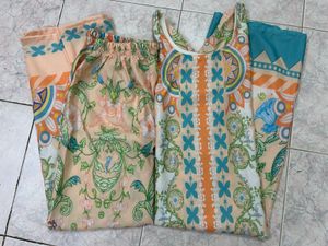 Pakistani Trending Printed Cord Set
