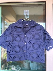 Schifilli Navy Blue Top