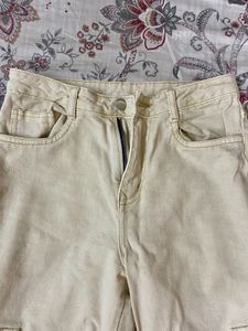 Wide Leg Cargo Pants