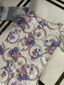 Rakhi Special Hakoba Kurti With Grey Pant